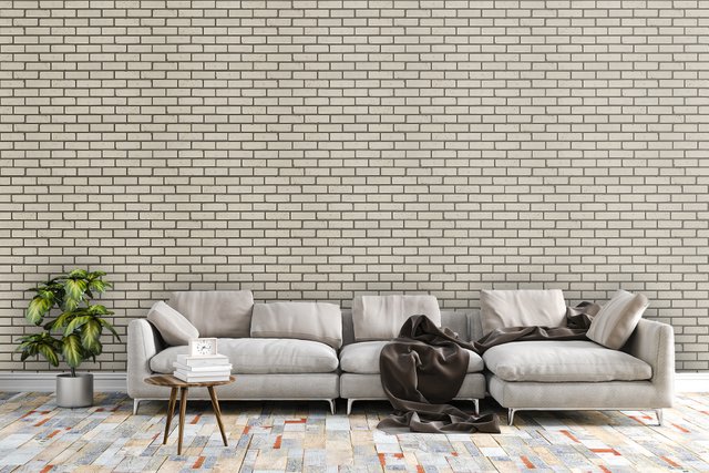 3d render of beautiful clean interior